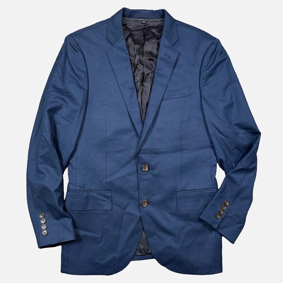 J.Crew Navy Blue Vitale Barberis Canonico Wool Men's Ludlow Blazer Size 36S